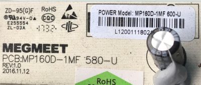 KIT DE TARJETAS PARA TV ELEMENT / MAIN JUC7.820.00180256 / HLS73C-IU / FUENTE MP160D-1MF 600-U / MP160D-1MF 580-U / T-CON EATDJ6E11 / MP160D-1MF 580-U / PANEL C500U17-E61-C / DISPLAY V500DJ6-QE1 REV.T1 / MODELO E4SW5017RKU - Imagen 5